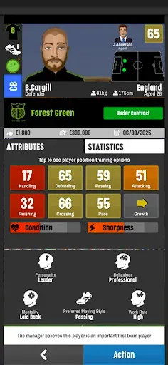 Скриншот 7 — Football Club Management 2023