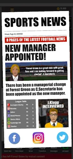 Скриншот 8 — Football Club Management 2023