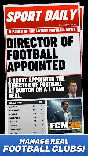 Скриншот 2 — Football Club Management 2026