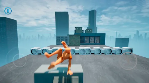 Скриншот 1 — Rooftops Parkour Pro
