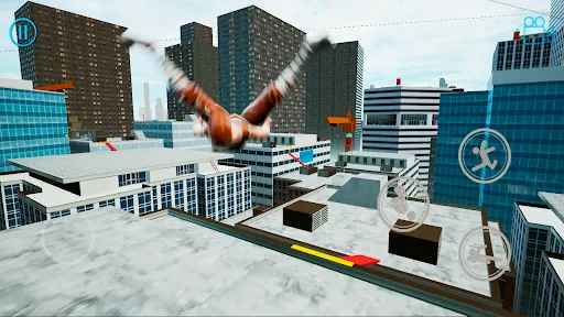 Скриншот 2 — Rooftops Parkour Pro