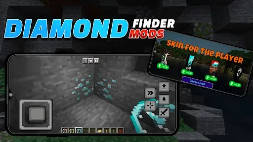 Скриншот 6 — Моды Diamond Finder Minecraft