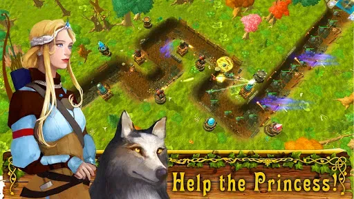 Скриншот 1 — Fantasy Realm Tower Defense