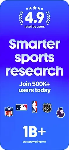 Скриншот 1 — HOF: Sports Stats & Data