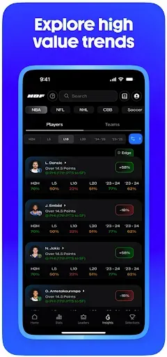 Скриншот 5 — HOF: Sports Stats & Data