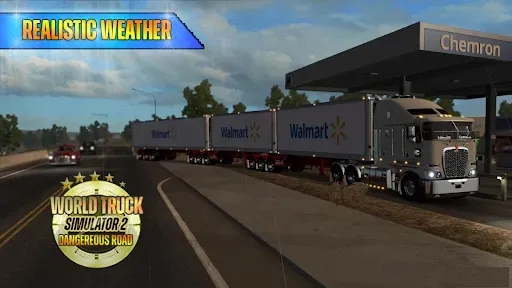 Скриншот 4 — World Truck Simulator 2 : Dang