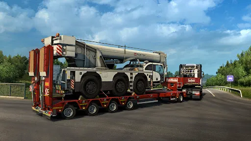 Скриншот 2 — Heavy Truck Sim 2: Mega Cargo