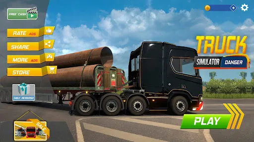 Скриншот 5 — Heavy Truck Sim 2: Mega Cargo