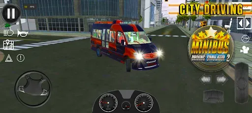 Скриншот 6 — Minibus Simulator-City Driving