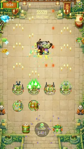 Скриншот 5 — Nimboria : Idle Towers Evolve