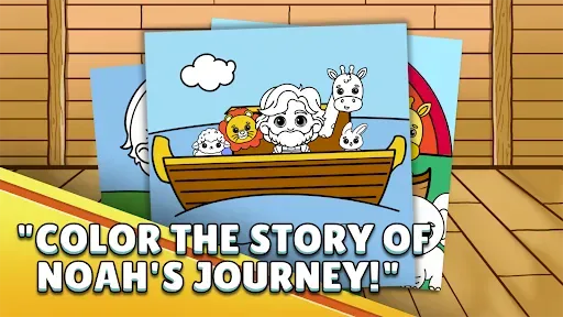 Скриншот 4 — Noah's Ark: Kids Bible Game