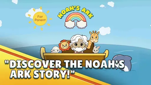 Скриншот 5 — Noah's Ark: Kids Bible Game
