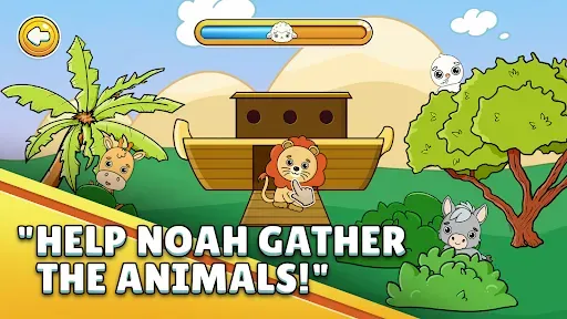 Скриншот 6 — Noah's Ark: Kids Bible Game