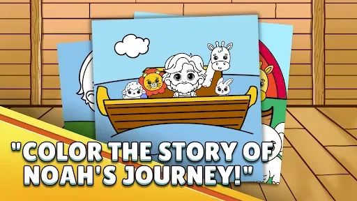 Скриншот 8 — Noah's Ark: Kids Bible Game