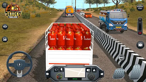 Скриншот 1 — Indian Truck Simulator: Game