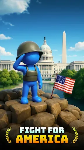 Скриншот 1 — Fight For America: Country War