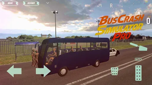 Скриншот 1 — Bus Crash Simulator Pro