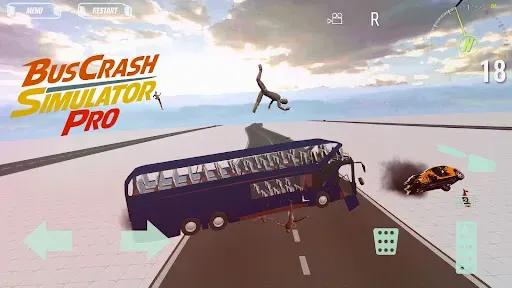 Скриншот 7 — Bus Crash Simulator Pro