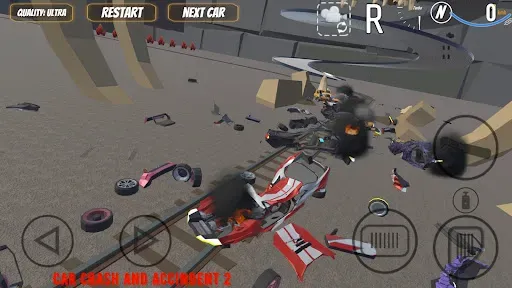 Скриншот 2 — Car Crash And Accident 2