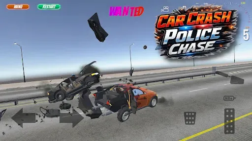 Скриншот 2 — Car Crash Police Chase