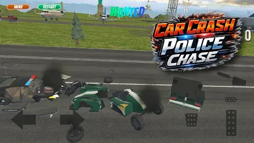 Скриншот 3 — Car Crash Police Chase
