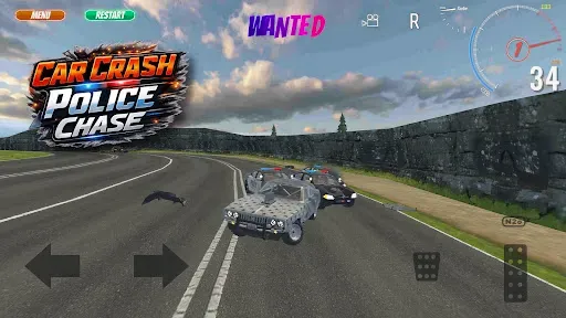Скриншот 4 — Car Crash Police Chase
