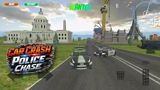 Скриншот 7 — Car Crash Police Chase