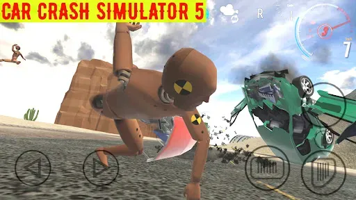 Скриншот 1 — Car Crash Simulator 5