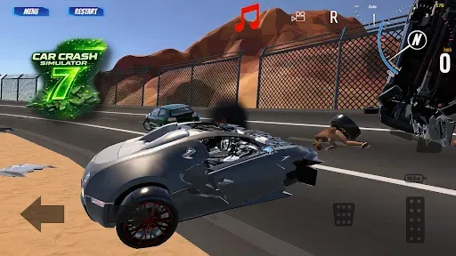 Скриншот 1 — Car Crash Simulator 7