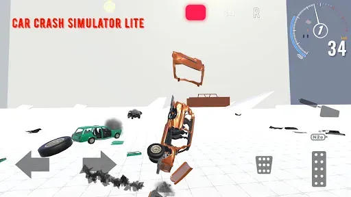 Скриншот 3 — Car Crash Simulator Lite