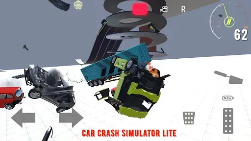Скриншот 5 — Car Crash Simulator Lite