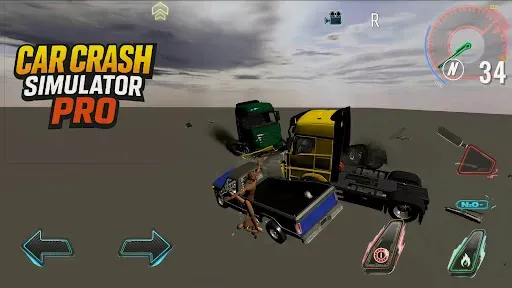 Скриншот 2 — Car Crash Simulator Pro