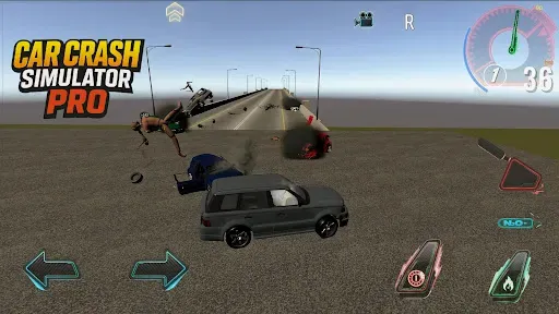 Скриншот 4 — Car Crash Simulator Pro