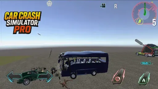Скриншот 5 — Car Crash Simulator Pro