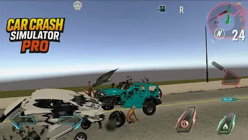 Скриншот 6 — Car Crash Simulator Pro