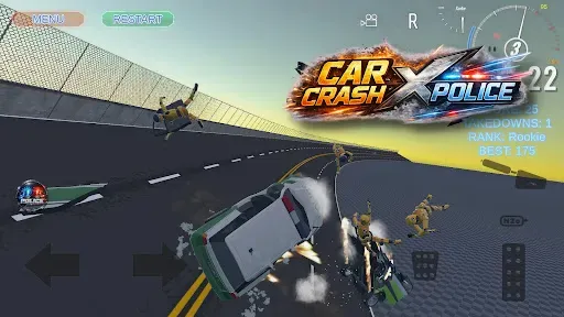 Скриншот 2 — Car Crash X Police