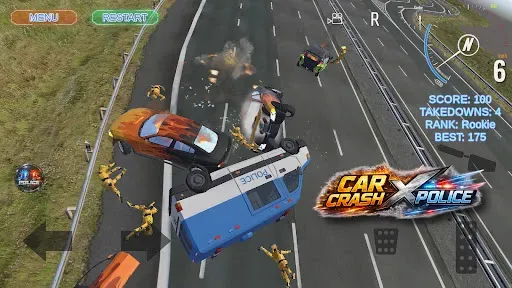 Скриншот 4 — Car Crash X Police