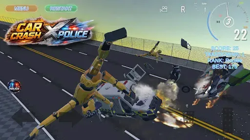 Скриншот 6 — Car Crash X Police