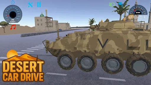 Скриншот 4 — Desert Car Drive