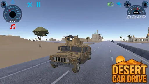 Скриншот 6 — Desert Car Drive
