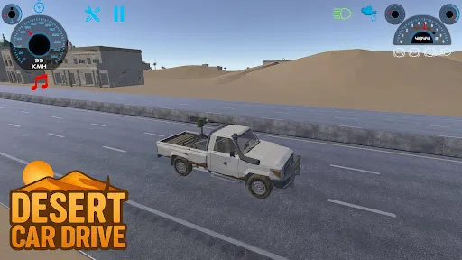 Скриншот 8 — Desert Car Drive