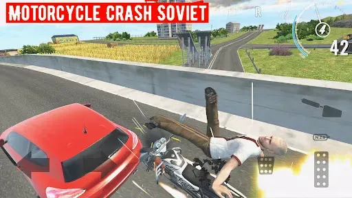 Скриншот 1 — Motorcycle Crash Soviet