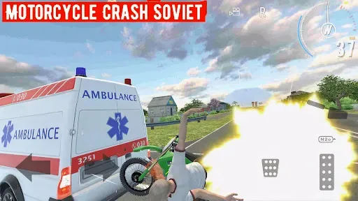 Скриншот 2 — Motorcycle Crash Soviet