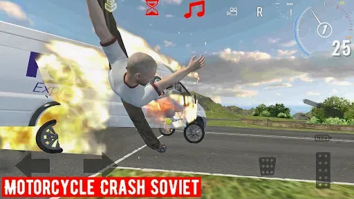 Скриншот 4 — Motorcycle Crash Soviet