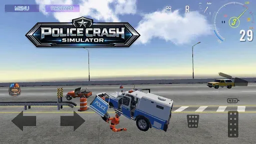 Скриншот 1 — Police Crash Simulator