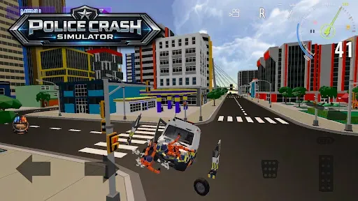Скриншот 4 — Police Crash Simulator