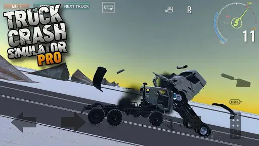 Скриншот 2 — Truck Crash Simulator Pro
