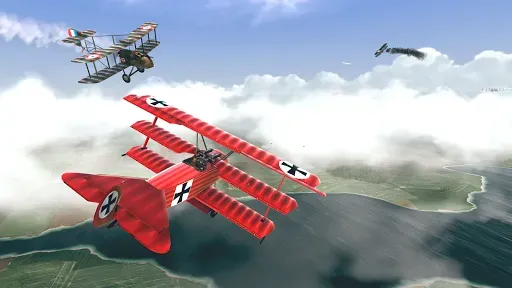 Скриншот 1 — Warplanes: WW1 Sky Aces