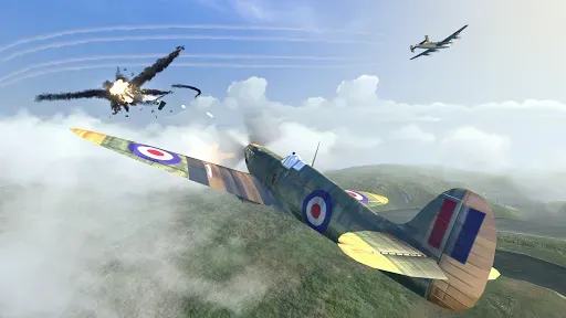 Скриншот 1 — Warplanes: WW2 Dogfight