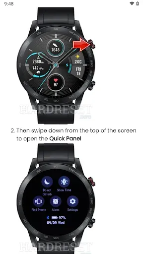 Скриншот 3 — Honor Magic Watch 2 App Guide